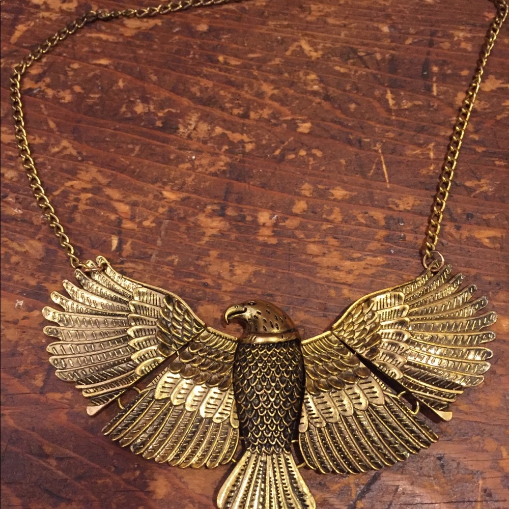 Huge Eagle Pendant Lady GAGaish - Picture 8 of 10